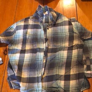 2/$10.   Old Navy Boyfriend shirt. EUC